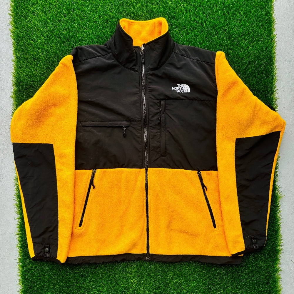 The North Face Men's Yellow Fleece Jacket